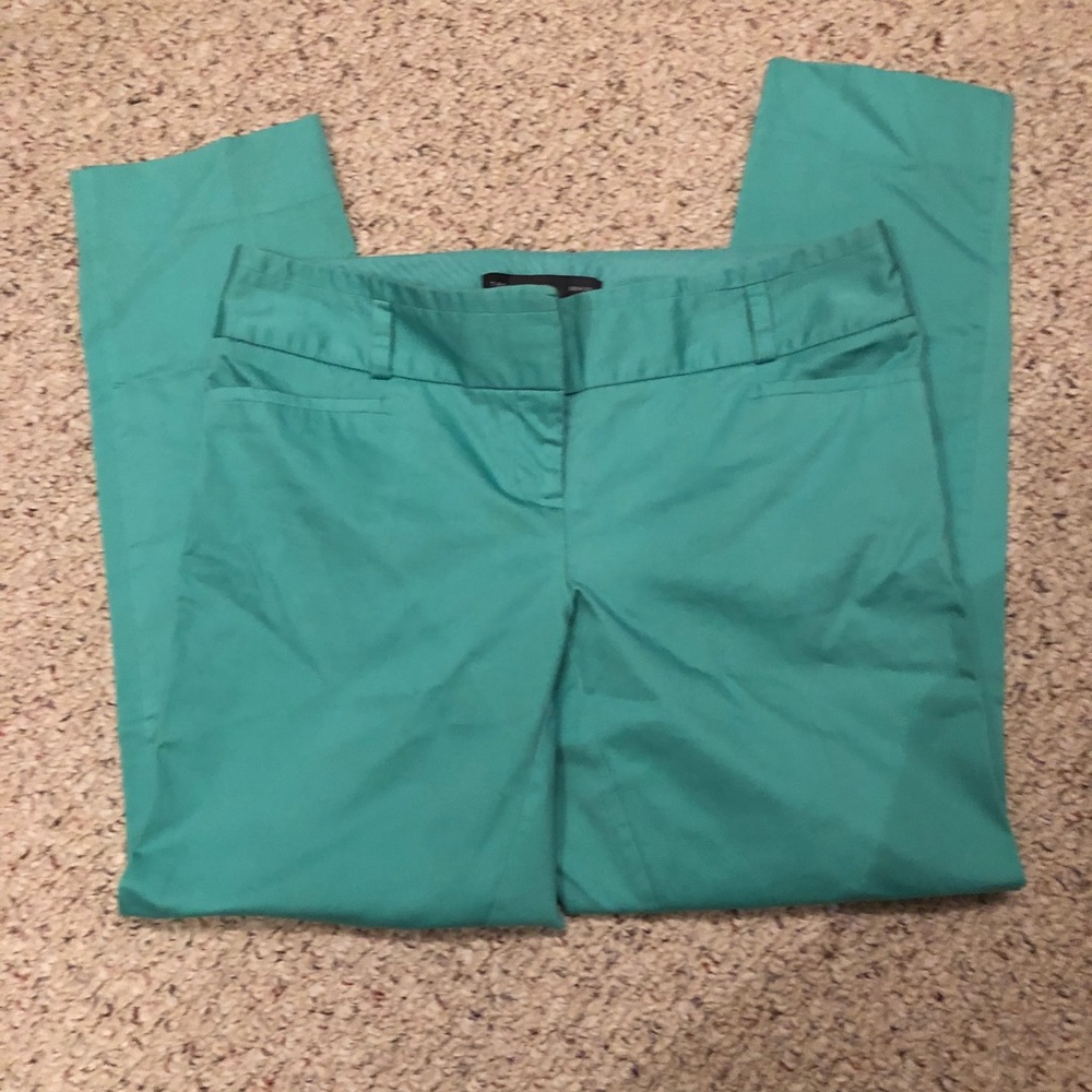 Teal capris